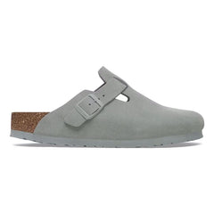 Boston Suede Leather Narrow - Pure Sage