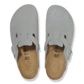 Boston Suede Leather Narrow - Pure Sage
