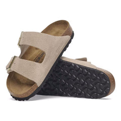 Arizona Suede Leather Narrow - Sandcastle