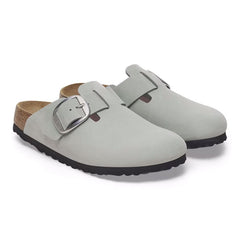 Boston Big Buckle Nubuk Narrow - Pure Sage