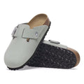 Boston Big Buckle Nubuk Narrow - Pure Sage