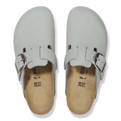 Boston Big Buckle Nubuk Narrow - Pure Sage