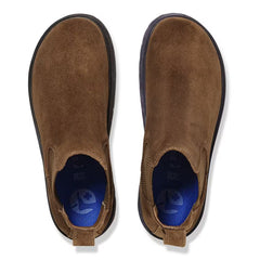 Highwood Slip On Women Suede Leather Narrow - Dark Tea