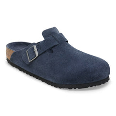 Boston Soft Footbed Suede Leather Regular - New Navy Tonal