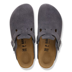 Boston Suede Leather Regular - Charcoal