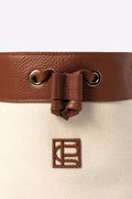 Canvas Bucket Bag - Brown