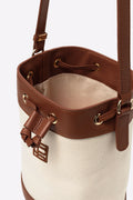Canvas Bucket Bag - Brown