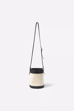 Canvas Bucket Bag - Black