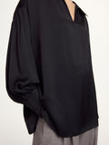Leonora Satin - Black