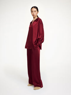 Leonora Satin - Cabernet