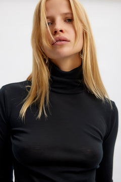 NiniaGZ Wool Rollneck - Black