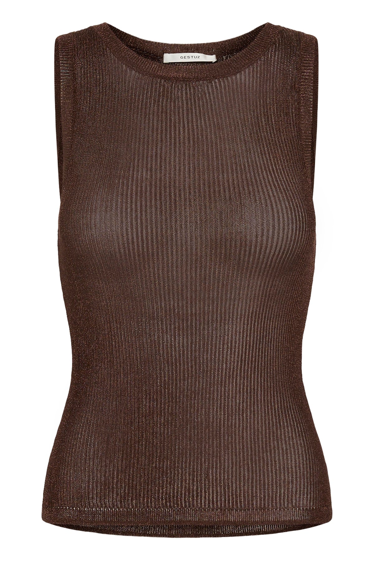 Silvigz Top - Deep Brown Metallic