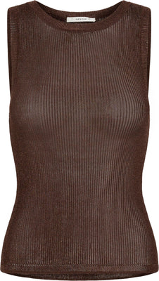 Silvigz Top - Deep Brown Metallic