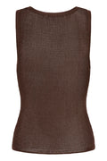 Silvigz Top - Deep Brown Metallic