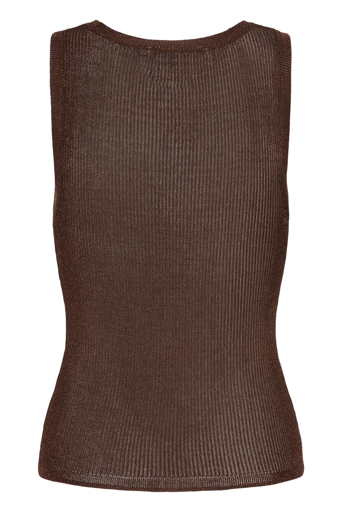 Silvigz Top - Deep Brown Metallic