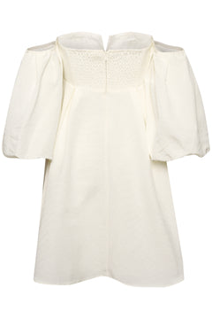 DaniGZ Off Shoulder Dress - Egret