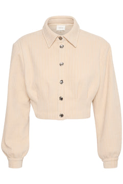 ElnoraGZ Jacket - Off White Structure