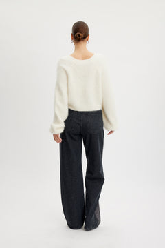 ZorahGZ MW Jeans - Dark Grey Washed