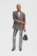 EiraGZ Hw Flared Legging - Silver Structure