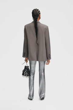 EiraGZ HW Flared Legging - Silver Structure
