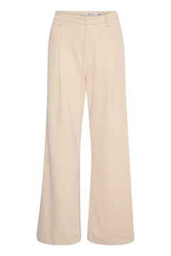 ElnoraGZ HW Pants - Off White Structure