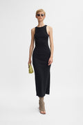DrewGZ SL Reversible Long Dress  - Black