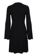 Antaligz Wool Short Dress - Black