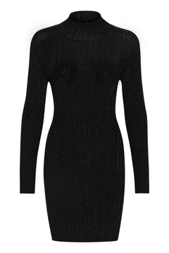 Silvigz Ls Short Dress - Black