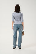 GZbianca Blouse - Grey Blue