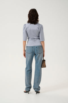 GZbianca Blouse - Grey Blue
