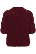 Gzalpha Ss Tee - Blood Red Mélange