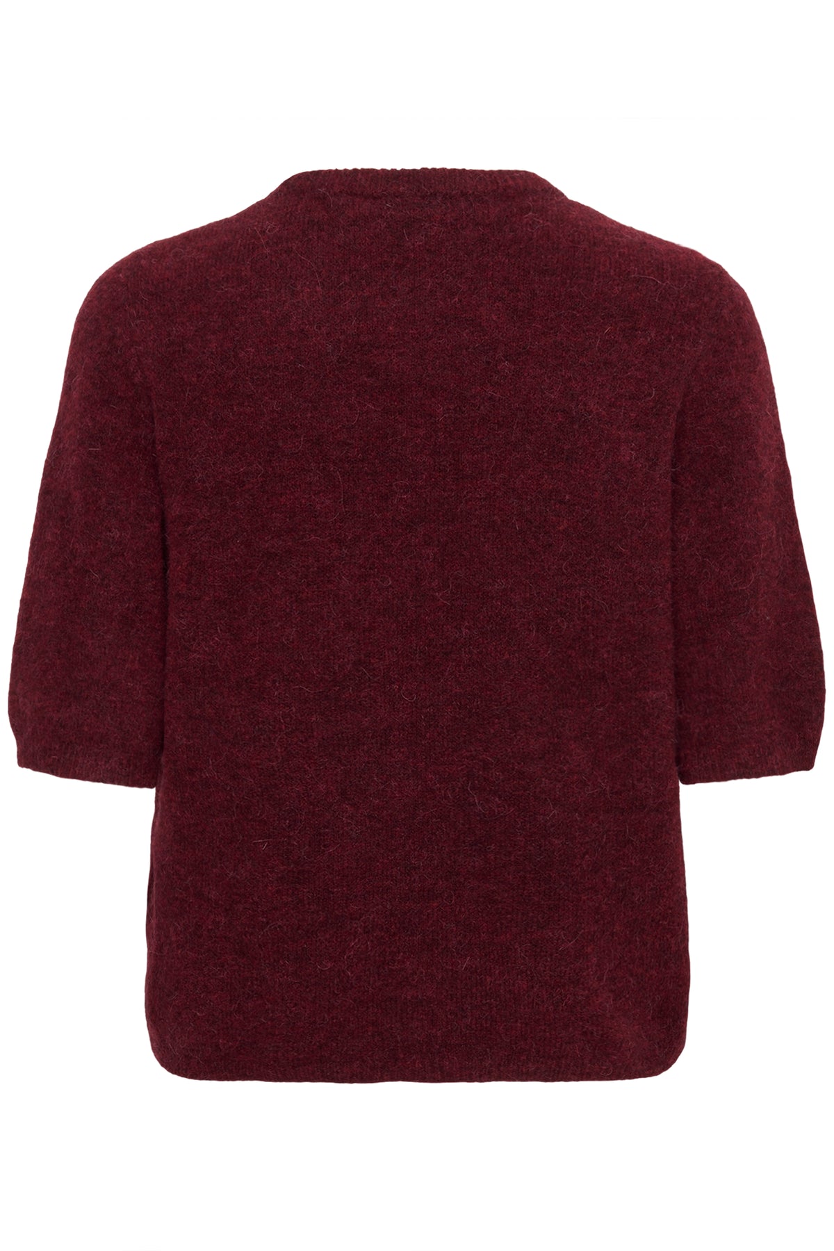Gzalpha Ss Tee - Blood Red Mélange