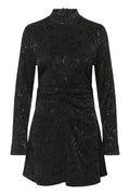 Gzrosia Short Dress - Black