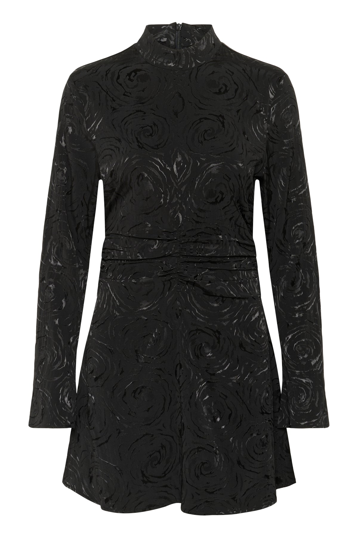 Gzrosia Short Dress - Black