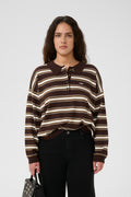 Gzpaige Polo Pullover - Molé/Dark Beech/Egret