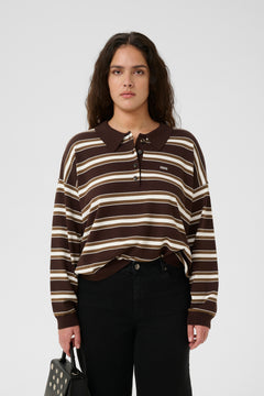 Gzpaige Polo Pullover - Molé/Dark Beech/Egret