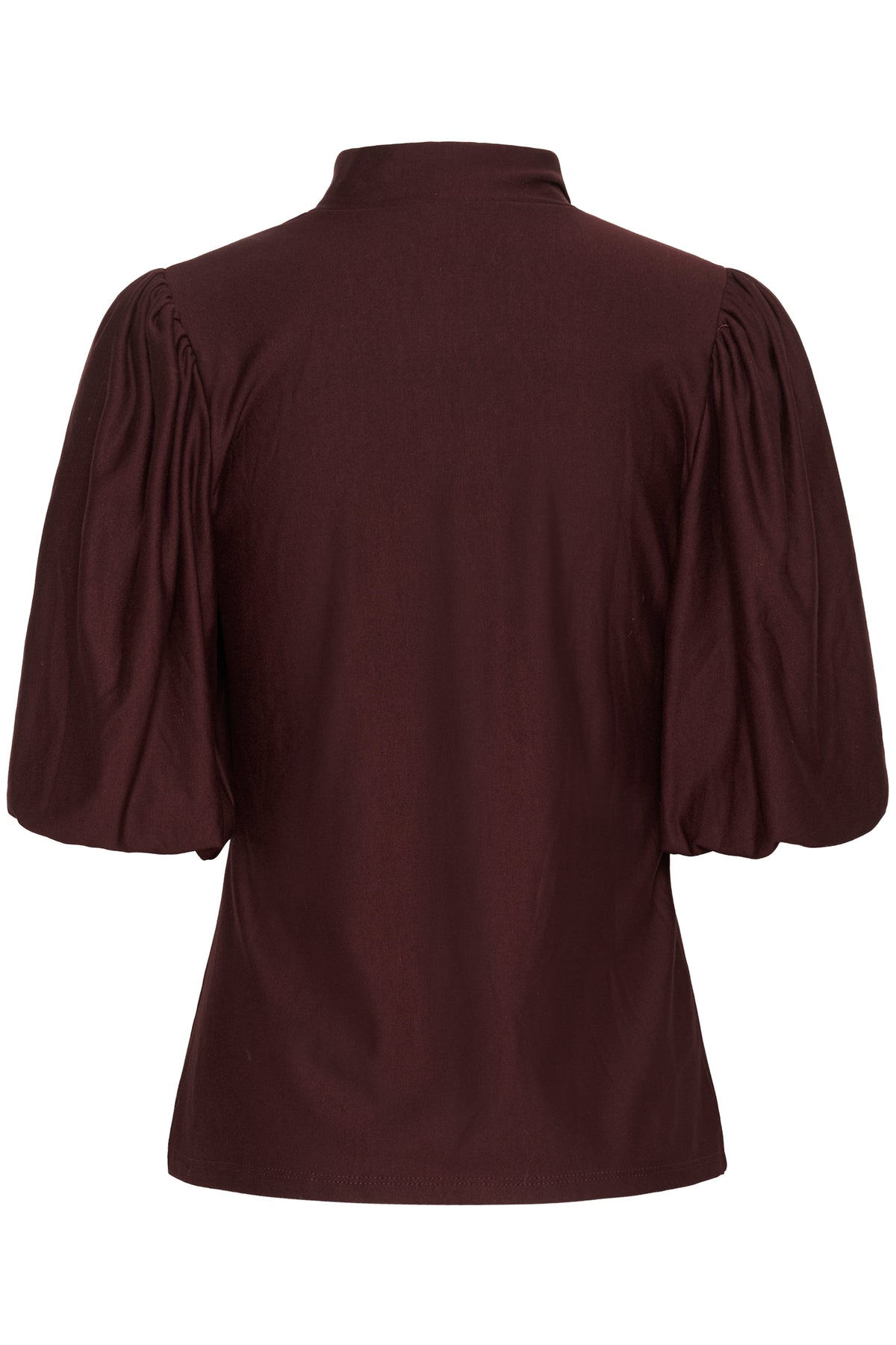 Gzrifa Button Balloon Top - Aronia
