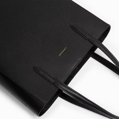 Ann Large - Grained Leather Black