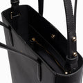 Ann Large - Grained Leather Black