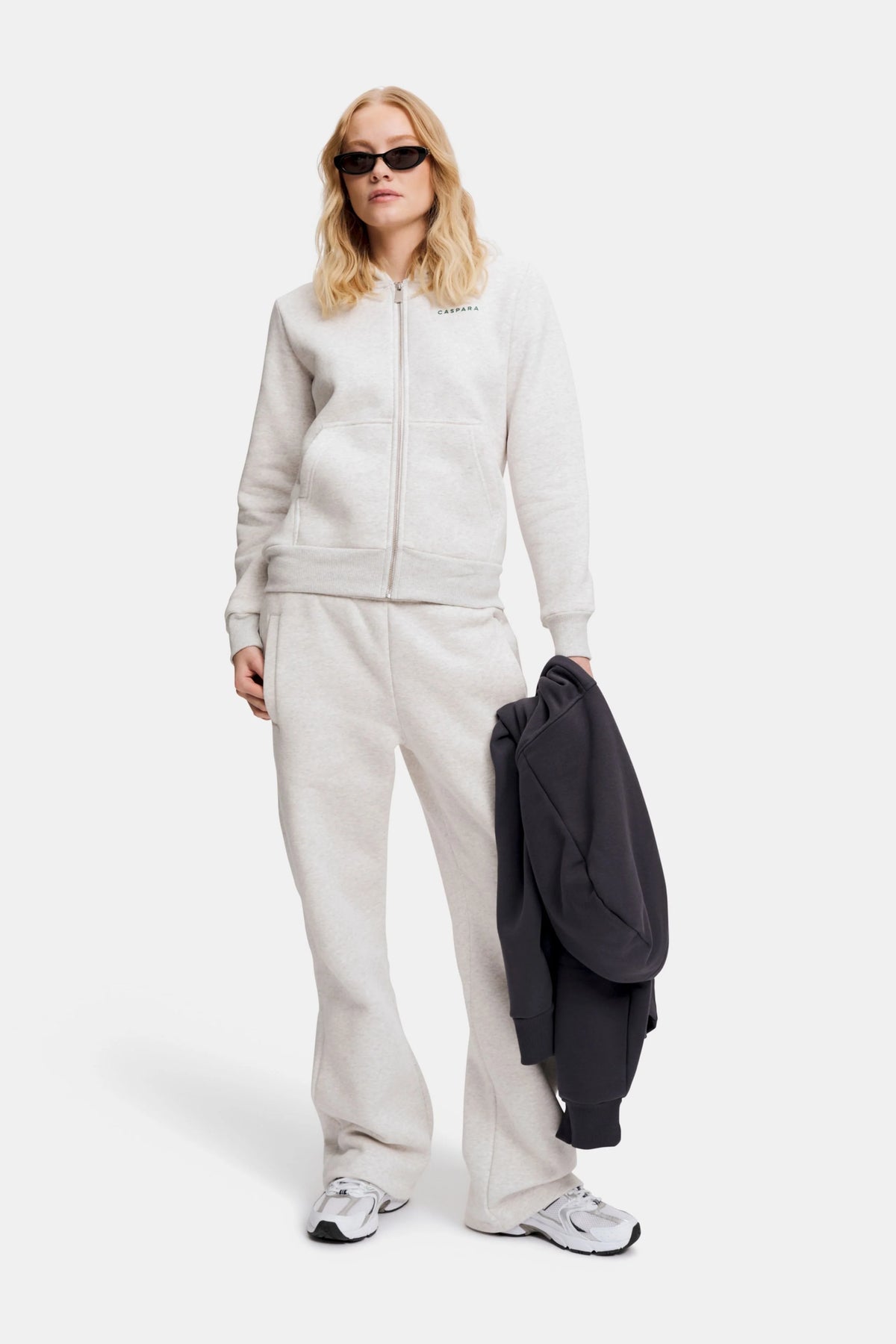 W. Cosmo Zip Hoodie - Grey Melange