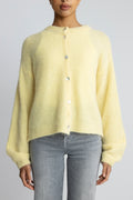 Kae Knit Cardigan - Light Yellow