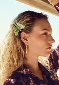 Vanessa Hair Clip - Lime