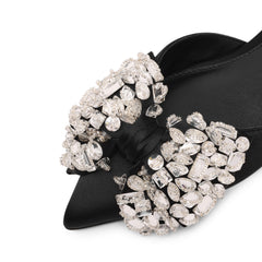 Sloane St. - Blk Satin