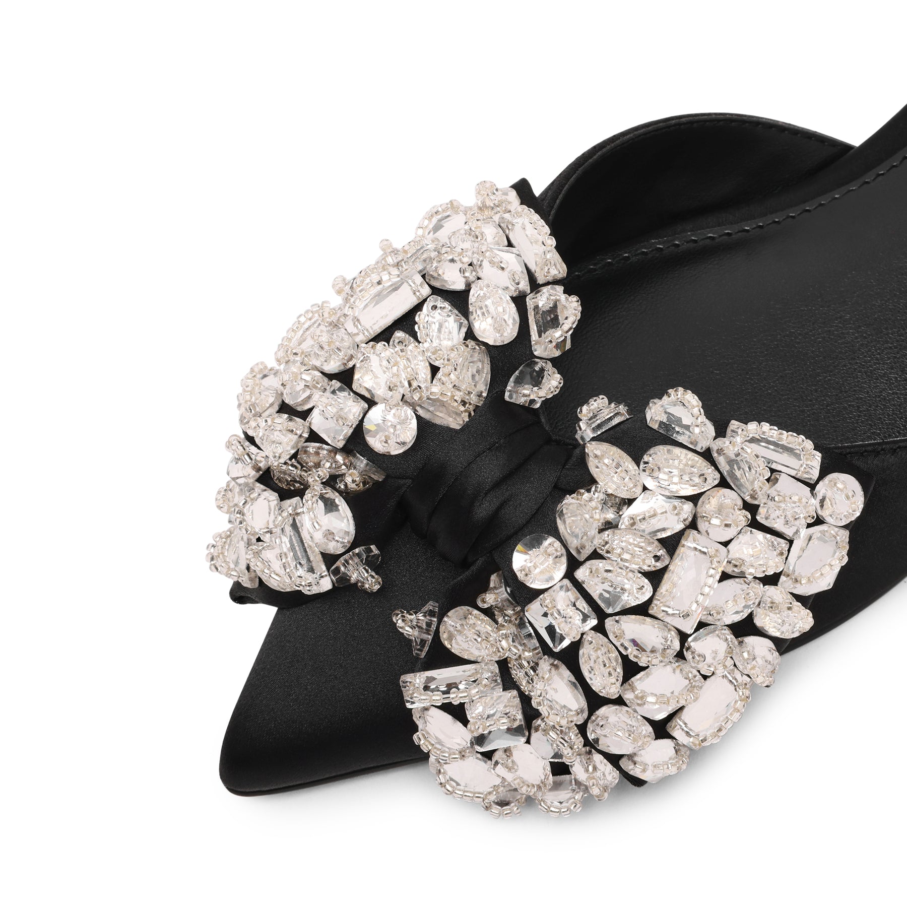 Sloane St. - Blk Satin