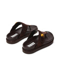 Tuned-In - Chocolate Brown Suede