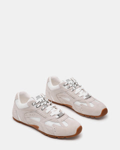 Asiel - White Suede