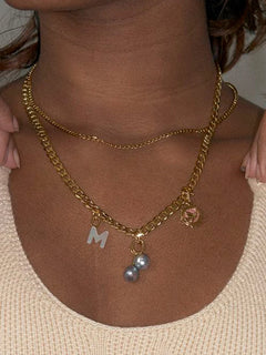 Saffi Necklace 43 - Gold