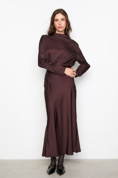 Hyro Skirt - Dark Brown