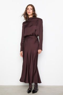 Arlene Blouse - Dark Brown