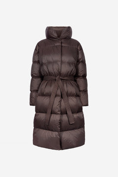 Dakota Down Coat - Dark Brown